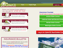 Tablet Screenshot of cyberceins.com
